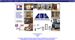 Desktop Screenshot of edsdoors.com