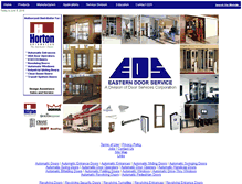Tablet Screenshot of edsdoors.com